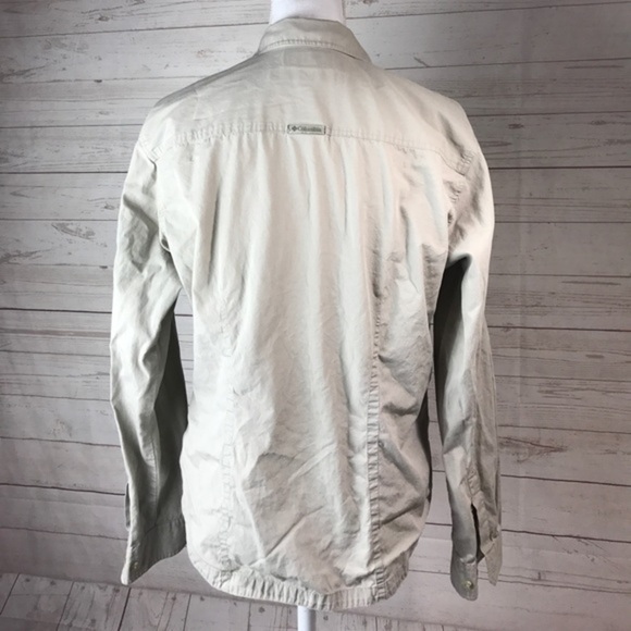 Columbia Button Front Shirt large - Picture 3 of 5